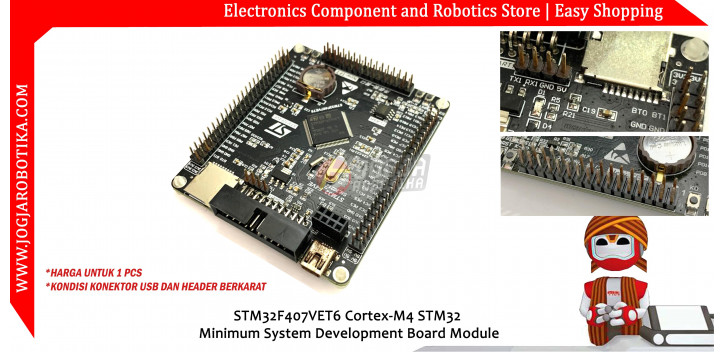 STM32F407VET6 Cortex-M4 STM32 Minimum System Development Board Module