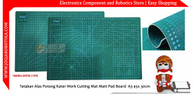 Tatakan Alas Potong Kater Work Cutting Mat Matt Pad Board A3 45 x 30cm Double Side