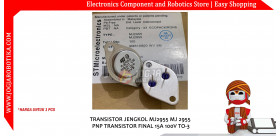 Transistor Jengkol MJ2955 MJ 2955 PNP Transistor Final 15A 100V TO-3