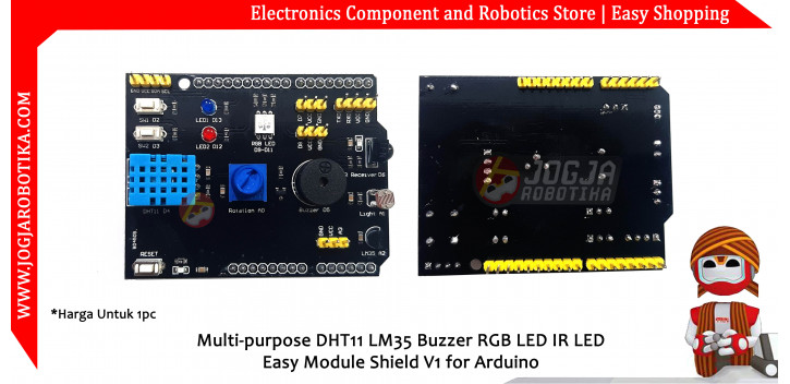 Multi-purpose Easy Module Shield V1 for Arduino