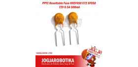 PPTC RESETTABLE FUSE RXEF050 X72 XF050 72V 0.5A