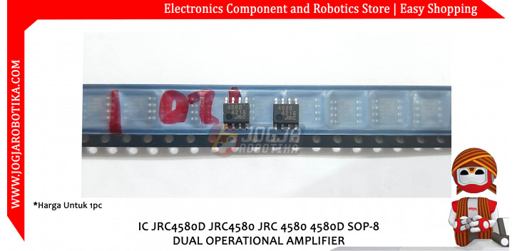 IC JRC4580D JRC4580 JRC 4580 4580D SOP-8 Dual Operational Amplifier