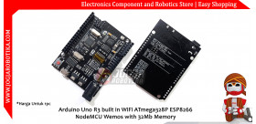 Arduino Uno R3 built in WiFi ATmega328P ESP8266 NodeMCU Wemos with 32Mb Memory