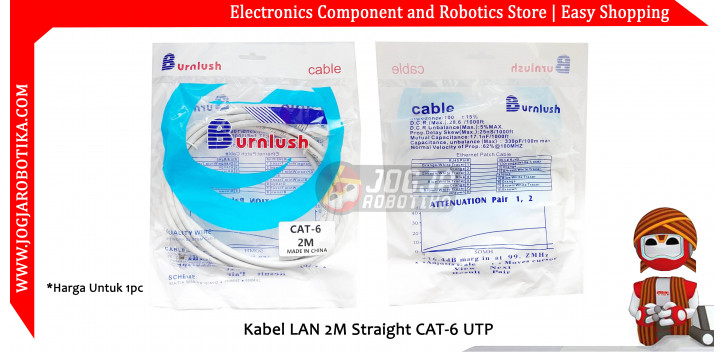 Kabel LAN 2M Straight