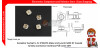 Konektor Socket U.FL IPEX/IPX Male 20279-001E SMD RF Coaxial Antena Connector Antenna PCB Joint SMT