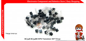 BC548 BC548B NPN Transistor DIP TO-92