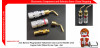 Jack Banana Plug Speaker Nakamichi Jack Curved Needle 2mm Copper Gold Plated Screw Type 1 Set