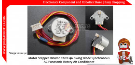 Motor Stepper Dinamo 20BYJ46 Swing Blade Synchronous AC Panasonic Rotary Air Conditioner