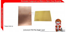 7cmx10cm PCB FR4 Single Layer