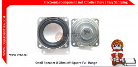 Small Speaker 8 Ohm 2W Square Full Range