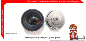 Small Speaker 4 Ohm 3W 1.5 Inch 40mm