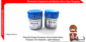 Thermal Grease Processor HY510 Paste Pasta Prosesor CPU Heatsink 1.93W Halnziye