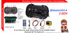 ZY-05 Home Car Audio Stereo Mini Power Amplifier Board Bluetooth BT FM Radio 2CH