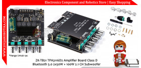 ZK-TB21 TPA3116D2 Amplifier Board Class D Bluetooth 5.0 2x50W + 100W 2.1 CH Subwoofer