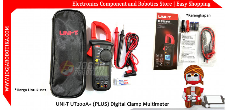 UNI-T UT200A+ (PLUS) Digital Clamp Multimeter