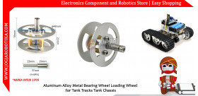 Aluminum Alloy Metal Bearing Wheel Loading Wheel for Tank Tracks Tank Chassis