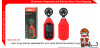 UNI-T UT363 DIGITAL ANEMOMETER ALAT UKUR KECEPATAN ANGIN UT-363