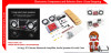 HU-055 DIY Stereo Bluetooth Amplifier Audio Speaker Kit with Case