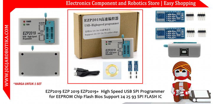EZP2019 EZP 2019 EZP2019+ High Speed USB SPI Programmer for EEPROM Chip Flash Bios Support 24 25 93 SPI FLASH IC