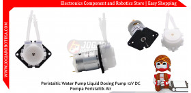 Peristaltic Water Pump Liquid Dosing Pump 12V DC 5~40mL/min Pompa Peristaltik Air