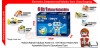 Robot Mainan Edukasi Anak 6 in 1 DIY Motor Robot Kits Assemble Electric Educational Toys