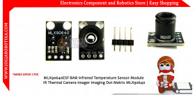 MLX90640ESF-BAB Infrared Temperature Sensor Module IR Thermal Camera Imager Imaging Dot Matrix MLX90640