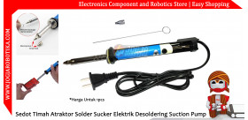 Sedot Timah Atraktor Solder Sucker Elektrik Desoldering Suction Pump