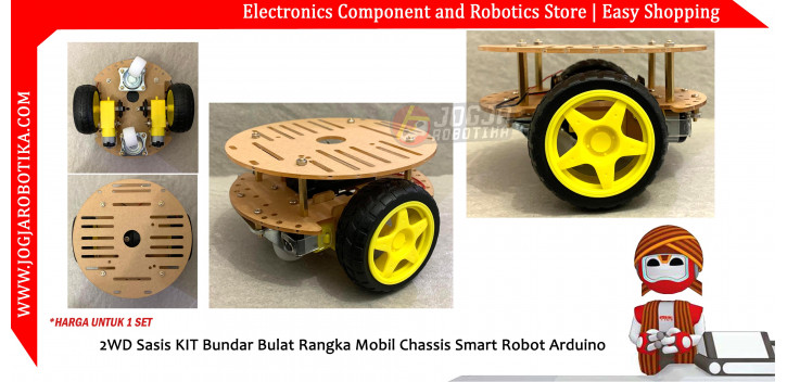 2 WD sasiskit Bundar