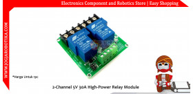 2-Channel 5V 30A High-Power Relay Module