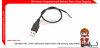 USB Male with 4 Wire Cable 30Cm