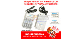 Jiabao JB-623A Battery Charger with 2x 4500mAh 1.2V Ni-Mh Battery