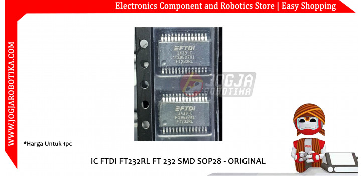 IC FTDI FT232RL SMD SOP28 - ORIGINAL