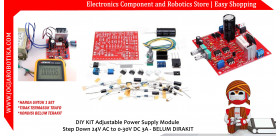 DIY KIT Adjustable Power Supply Module Step Down 24V AC to 0-30V DC 3A - BELUM DIRAKIT