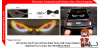 LED Strobo Devil’s Eye Animasi Mata Panel USB Screen Display Signboard Car Lampu Kaca Modifikasi Mobil