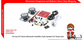 HU-055 DIY Stereo Bluetooth Amplifier Audio Speaker Kit with Case