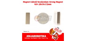 MAGNET NEODYMIUM NEODIMIUM KOTAK PERSEGI STRONG MAGNET N52 - (4X10X30)MM