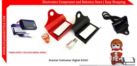 Bracket Voltmeter Digital KOSO - Hitam