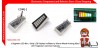 7-Segment LED Bar 7 Strip LED Display Indikator 3 Warna Merah Kuning Hijau LED Trapesium Common Katoda