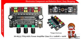 XH-M573 TPA3116D2 Power Amplifier Class D 2.1 2x80W + 100W