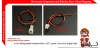 10 Cm 28Awg Kabel Konektor Micro JST 1.25mm 2 Pin 10Cm Single Head - Male
