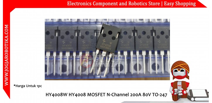 HY4008W HY4008 MOSFET N-Channel 200A 80V TO-247