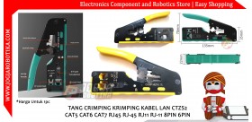 TANG CRIMPING KRIMPING KABEL LAN CTZS2 CAT5 CAT6 CAT7 RJ45 RJ-45 RJ11 RJ-11 8PIN 6PIN