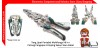 Tang Lipat Portabel Multifungsi 16 in 1 Potong Pengupas Crimping Sekun Skun Kabel