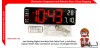 Jam Dinding Digital Jam Meja Desk Table Clock 13 inch 6629 Support Alarm Suhu Countdown 32x10.5x3 Cm dengan Remote