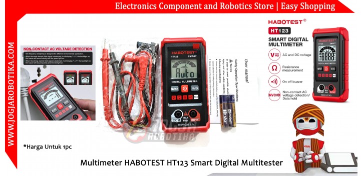 Multimeter HABOTEST HT123 Smart Digital Multitester