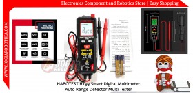 HABOTEST HT93 Smart Digital Multimeter Auto Range Detector Multi Tester