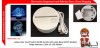 Lampu Hias Touch Switch Akrilik Acrylic LED Lamp Base WHITE Module Tanpa Remote 7 Color 3D LED Illusion