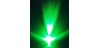 LED Super Bright 3mm Hijau Zamrud (Pure Green Emerald Green)