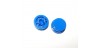 Knop/Cap Push Button 4 kaki 12x12x7.3mm-Biru