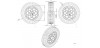 Roda 78MM Dual Shaft